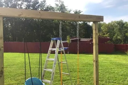 Build a Strong Swing Stand for swing