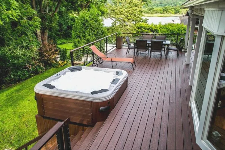 How do I know if my deck will hold a hot tub