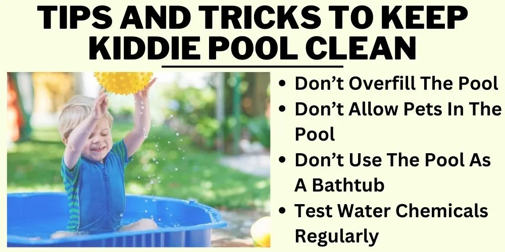 Tips and Tricks To Keep Kiddie Pool Clean