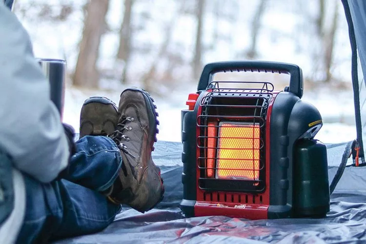 Can you use a propane heater while hunting