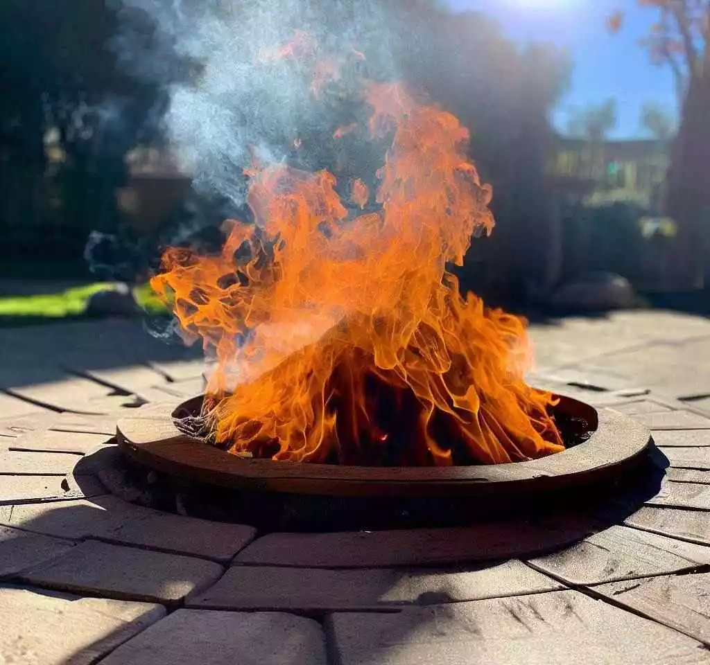 Factors to consider when choosing a material to put under fire pit